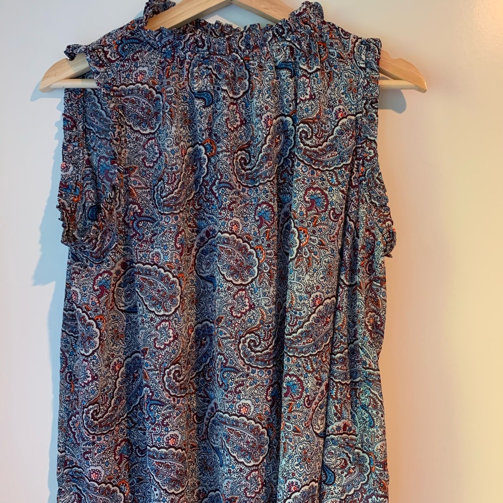 Gap paisley blouse